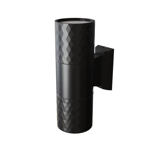 Lampa ścienna kinkiet Bowery O583WL-02B Maytoni GU10x50W Aluminium/ Czarny/
