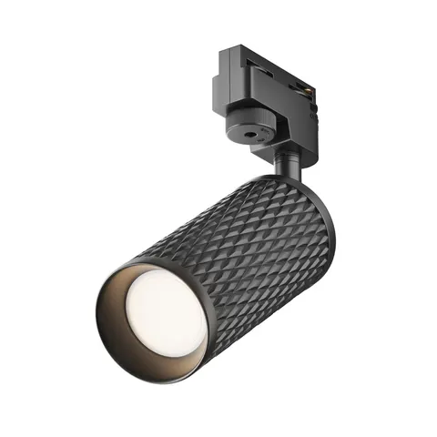 Reflektor TR011-1-GU10-B Maytoni Focus Design GU10 10W, czarny, do systemu jednofazowego