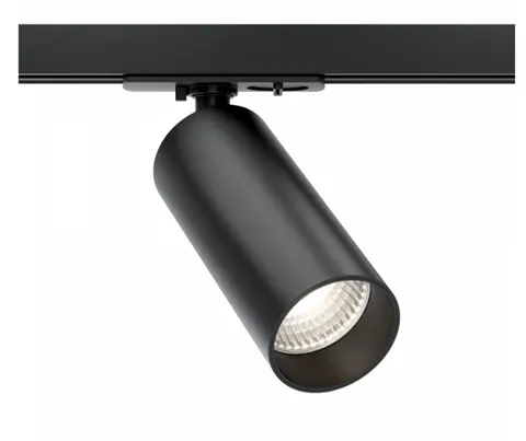 Reflektor LED TR021-1-12B3K-W-B Maytoni Focus LED 12W 3000K, czarny, do systemu jednofazowego