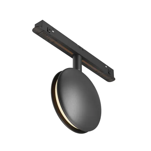 Reflektor szynowy Outline Maytoni TR090-2-6W3K-B, LED 6 W 3000 K, aluminium czarne, system szynowy