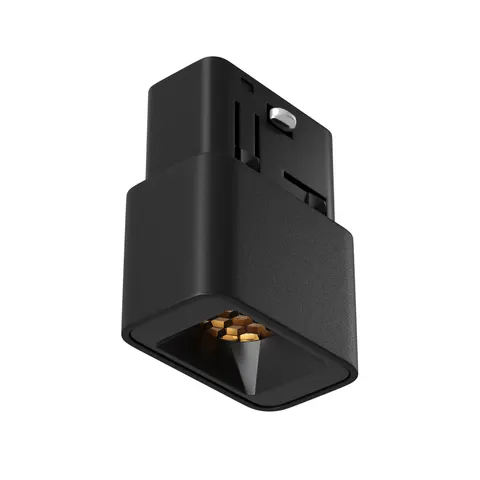 Reflektor szynowy Points S Maytoni TR100-2-2W3K-S-B, LED 2 W 3000 K, aluminium czarne, system szynowy