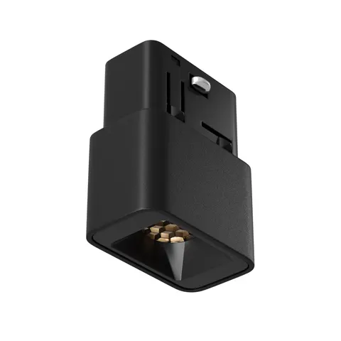 Reflektor szynowy Points S Maytoni TR100-2-2W4K-S-B, LED 2 W 4000 K, aluminium czarne, system szynowy