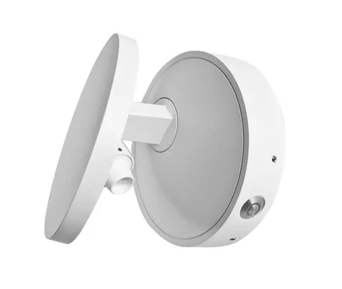 Kinkiet LED Mistic Eclipse MSTC-05411180 Mistic Lighting LED wymienny 2x6W 540lm 3000K Aluminium Biały