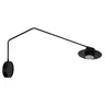 Lampa ścienna Kinkiet CHARLIE Sigma Lighting 1x GX53 MAX 12 W LED Stal lakierowana Czarny/Czarny