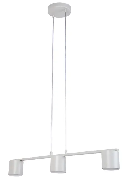 Lampa wisząca MILA Sigma Lighting 3x GX53 MAX 12 W LED Stal lakierowana Szary Beż/Szary Beż