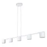 Lampa wisząca MILA Sigma Lighting 5x GX53 MAX 12 W LED Stal lakierowana Biały/Biały