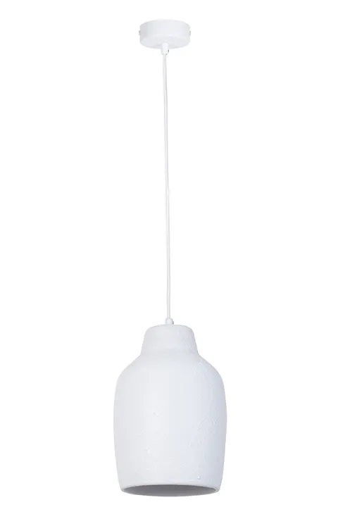Lampa wisząca NORA Sigma Lighting 1xE27 max 15W LED Stal lakierowana Biały/Biały
