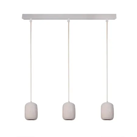 Lampa wisząca OLO Sigma Lighting 3XGU10 MAX 10W LED Stal lakierowana Beż/Beż