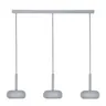 Lampa wisząca OTTO Sigma Lighting 3x GX53 MAX 12 W LED Stal lakierowana Szary/Szary