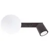 Lampa ścienna Kinkiet TAVIRA Sigma Lighting 1XG9 MAX 12W LED, 1XGU10 MAX 10W LED Stal lakierowana Brąz/Biały,Brąz