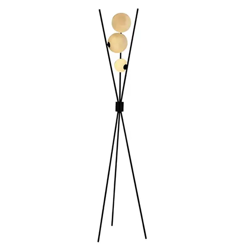 Lampa podłogowa Abigali Goliat G9x3 165cm nowoczesna czarny
