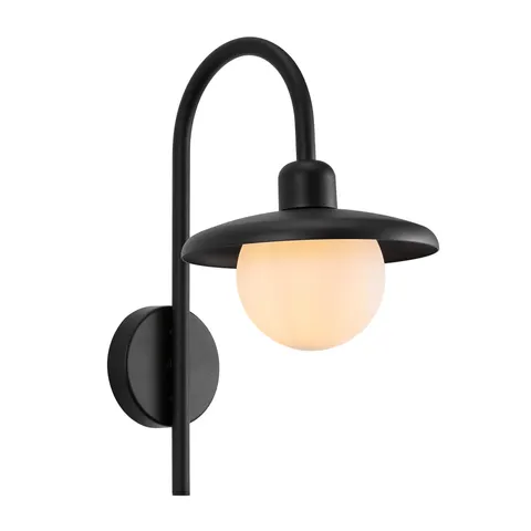 Lampa ścienna BERLO 5704924017643 Nordlux E27 czarny