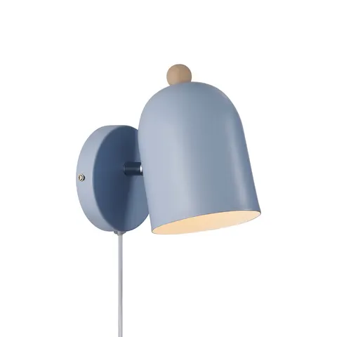 Lampa ścienna GASTON 5704924018749 Nordlux E27 niebieski
