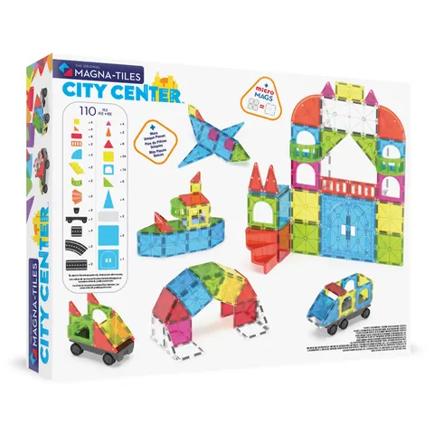 Klocki Magnetyczne City Center 110 el. MAGNA-TILES