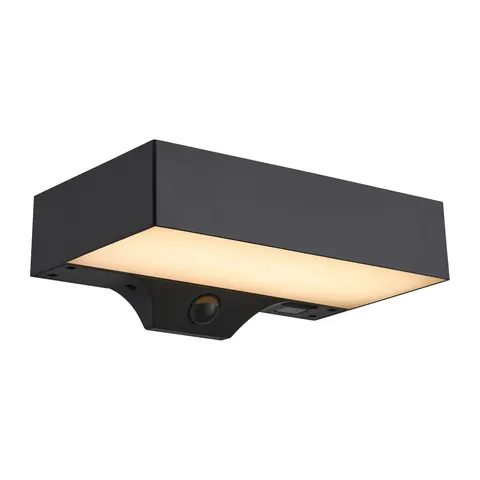 Lampa ścienna MONAY SQUARE SOLAR 5704924023538 Nordlux SolarLed czarny