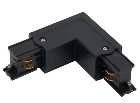 ŁĄCZNIK KĄTOWY CZARNY LEWY CTLS POWER L CONNECTOR LEFT BLACK 8706 Nowodvorski