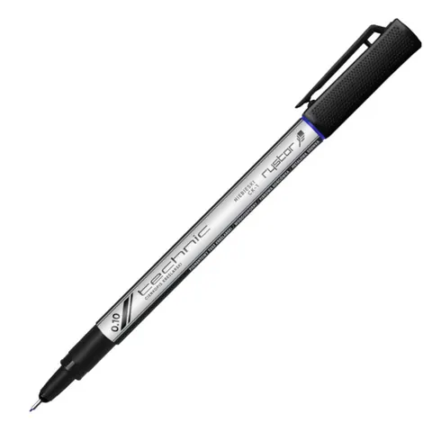Cienkopis kreślarski RYSTOR 0,1 mm - niebieski