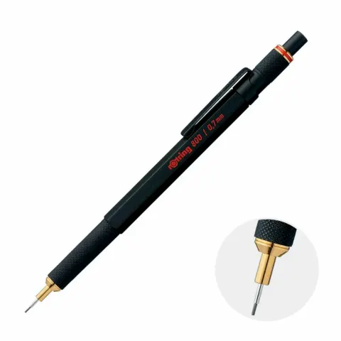 Ołówek automatyczny ROTRING 800 - 0,7 mm - czarny