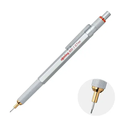 Ołówek Automatyczny Rotring TIKKY 800 0,7 Srebrny