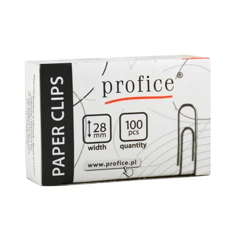 Spinacze PROFICE 28 mm (okrągłe)