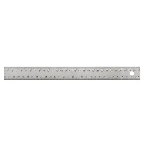 Linijka stalowa LENIAR 30 cm
