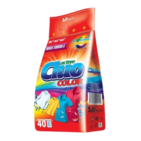 CLUO Proszek do prania KOLOR, 3 kg
