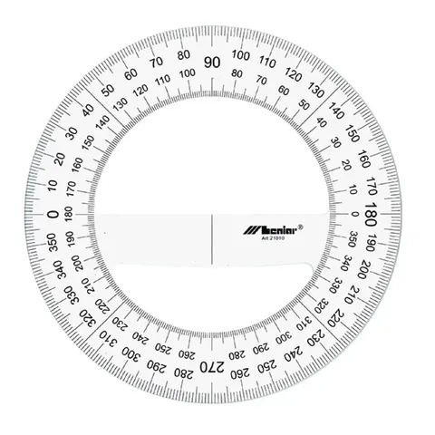 Kątomierz kołowy LENIAR 20 cm