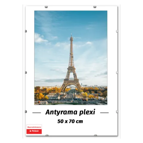 Antyrama B2 M-INTERIO z plexi - 50 x 70 cm