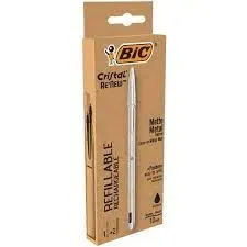 Długopis BIC Cristal Re'New - czarny
