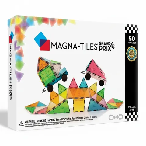 Klocki magnetyczne Grand Prix 50 el. MAGNA-TILES