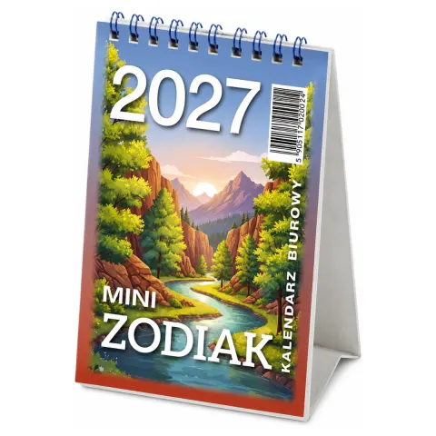 KALENDARZ STOJĄCY PIONOWY H7 MINI-ZODIAK TELEGRAPH