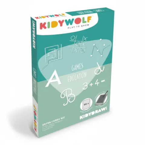 Kidydraw wkłady uzupełniające do tabletu MINI Kidywolf