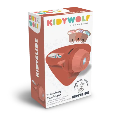 Kidyslide - projektor bajek czerwony Kidywolf