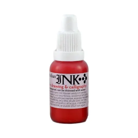 Tusz rysunkowy RENESANS Indian Ink 20 ml - karmin