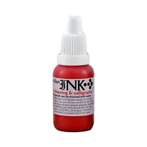 Tusz rysunkowy RENESANS Indian Ink 20 ml - sangwina