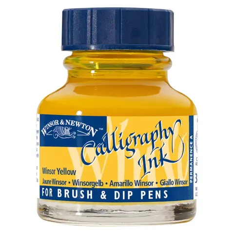 Tusz do kaligrafii WINSOR & NEWTON - winsor yellow