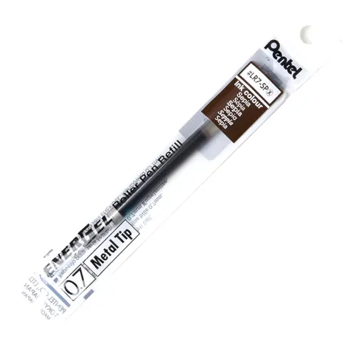 Wkład Do Pióra Kulkowego Pentel Energel BL57 BL77 LR7-SPX Sepia