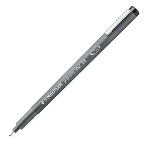 Cienkopis STAEDTLER Pigment Liner 308 0,8 mm - czarny