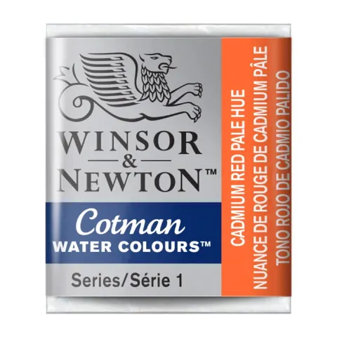 Akwarela w kostce Winsor & Newton Cotman (103 - Cadmium Red Pale Hue)