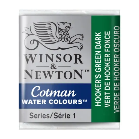 Akwarela w kostce Winsor & Newton Cotman (312 - Hookers Green Dark)