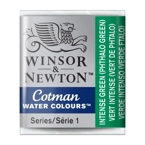 Akwarela w kostce Winsor & Newton Cotman (329 - Intense Green)