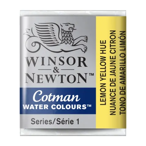 Akwarela w kostce Winsor & Newton Cotman (346 - Lemon Yellow Hue)