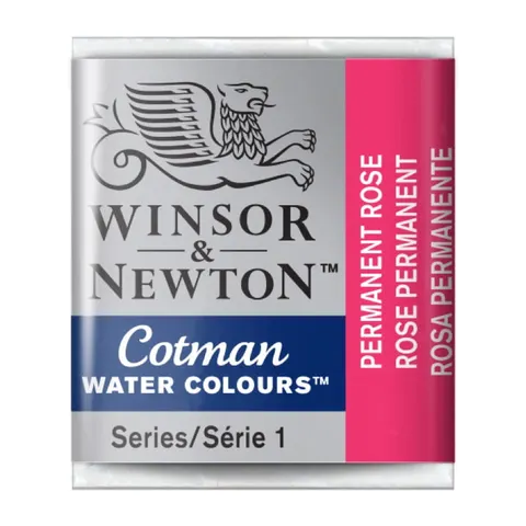 Akwarela w kostce Winsor & Newton Cotman (502 - Permanent Rose)