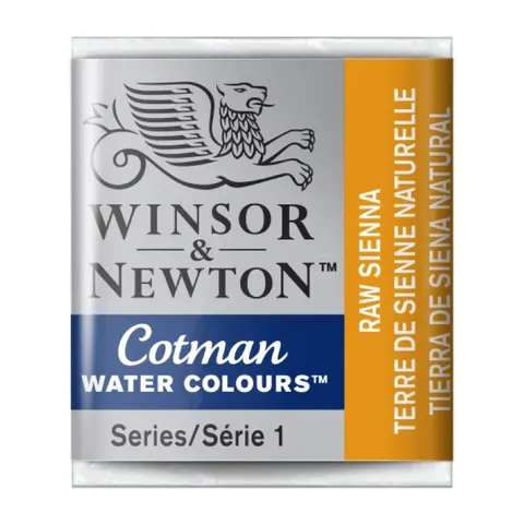 Akwarela w kostce Winsor & Newton Cotman (552 - Raw Sienna)