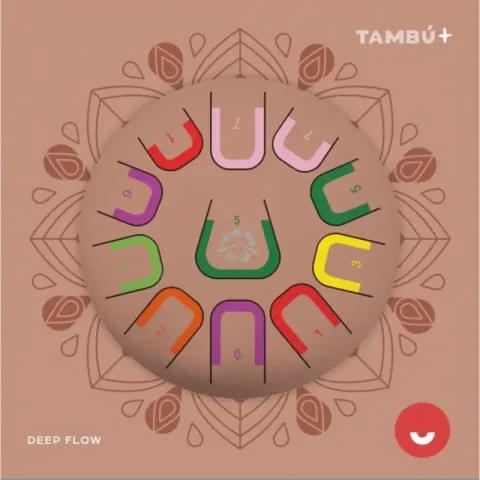 Tambu+ Duży bębenek językowy Deep flow Juegaconmigo