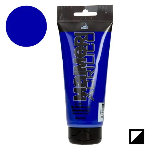 Farba akrylowa Maimeri Acrilico 200 ml - 392 Ultramarine dark
