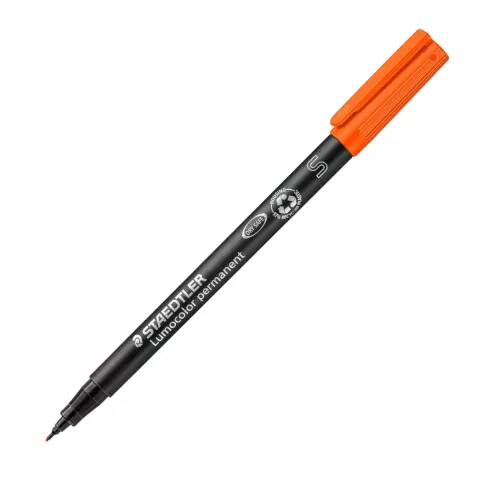 Foliopis permanentny STAEDTLER Lumocolor - S 0,4 mm - pomarańczowy