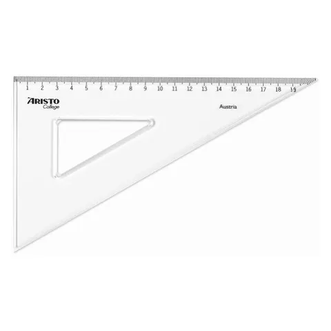 Ekierka ARISTO College 60° - 24 cm