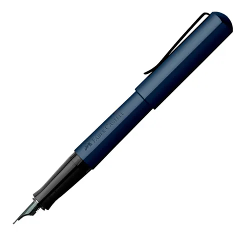 Pióro wieczne FABER-CASTELL Hexo - stalówka EF - niebieskie
