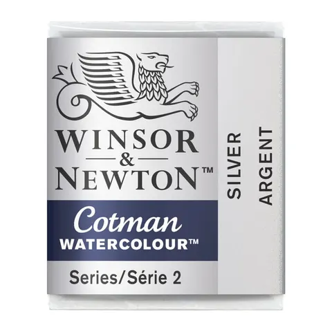 Akwarela w kostce Winsor & Newton Cotman (617 - Silver)